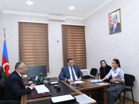 Dövlət Komitəsində vətəndaşların növbəti qəbulu keçirilib