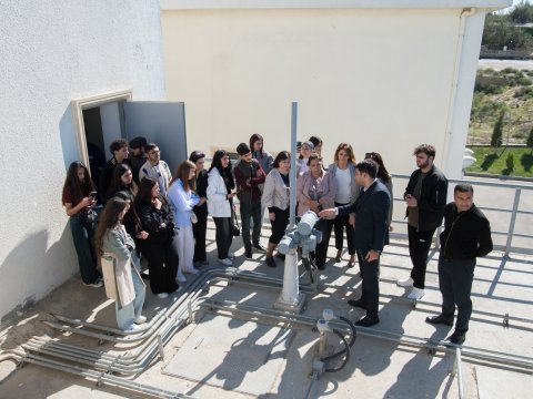 Tələbələr Pirşağı Tullantı Sutəmizləyici Qurğular Kompleksində olublar - FOTO  