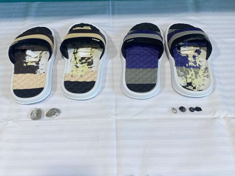 Ata həbsdəki oğluna narkotik keçirmək istədi