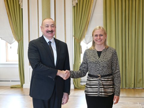 İlham Əliyev ATƏT sədrini qəbul etdi