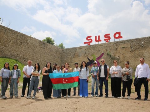 Şuşaya infotur təşkil edilib - FOTO