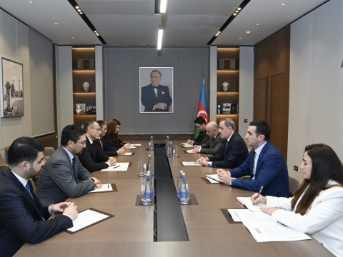 Ramil Həsən Ceyhun Bayramovun qəbulunda 