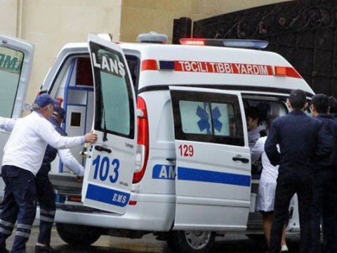 Bakıda maşının vurduğu piyada xəstəxanada öldü