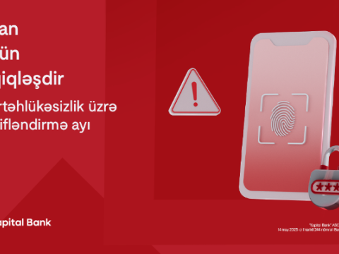 Kibertəhlükəsizlik üzrə maarifləndirmə ayında - Dayan, Düşün, Dəqiqləşdir! 