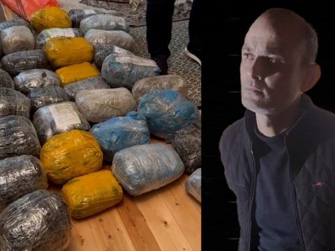 47 kq marixuana ilə tutuldu - VİDEO