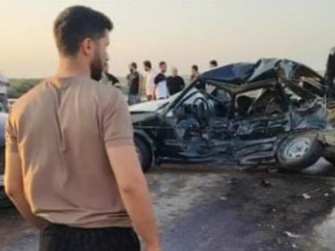 Biləsuvarda ağır qəza - 3 nəfər yaralandı