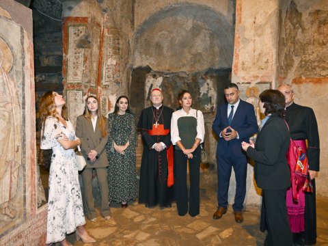 Mehriban Əliyeva Vatikanda - FOTOLAR