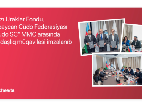 Qırmızı Ürəklər Fondu və Cüdo Federasiyası əməkdaşlığa başladı
