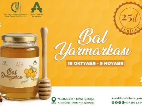 Bakıda bal yarmarkası keçiriləcək