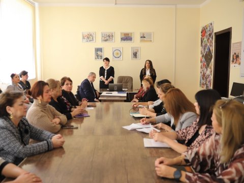 Gəncə Dövlət Universitetində professor-müəllim heyətinə təlim keçirilib