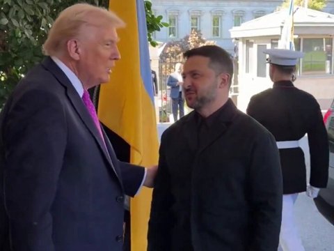 Tramp Zelenski görüşü başa çatdı