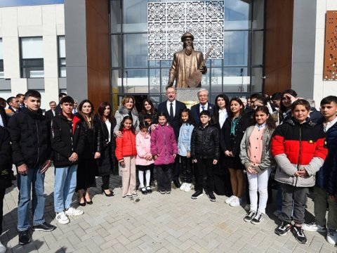 Qazaxıstanın Füzulidə tikdirdiyi mərkəzdə 100 uşaq TƏHSİL ALIR