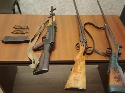 Qanunsuz saxlanılan silah-sursat aşkarlandı