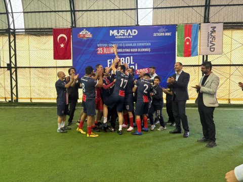MÜSİAD üzvləri arasında futbol turnirinin qalibi müəyyənləşdi
