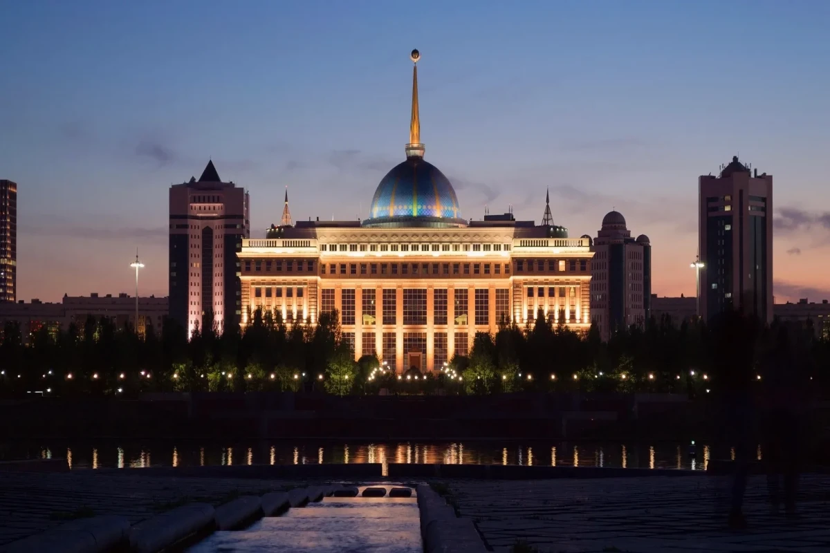 Astana İlham Əliyevin səfərinə belə hazırlaşır - GÖRÜNTÜLƏR