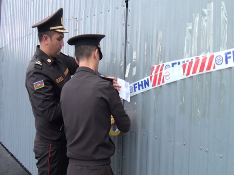 Sumqayıtda zavodun fəaliyyəti dayandırıldı - VİDEO