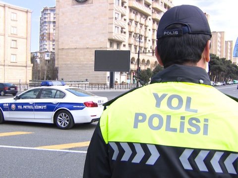 Yol polisi piyadalara çağırış etdi