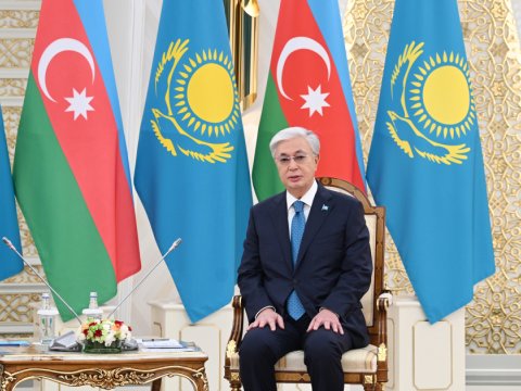 Azərbaycan regional güc kimi çox mühüm rol oynayır - Tokayev