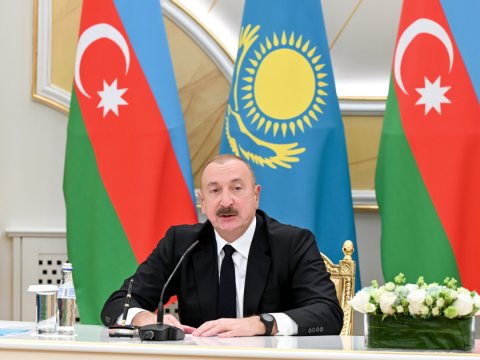 Qazaxıstan modernləşmə yolu ilə inamla irəliləyir - İlham Əliyev