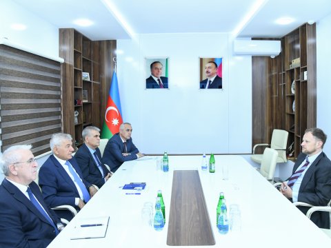 BMU-da İsrailin tanınmış alimi ilə görüş keçirilib - FOTO