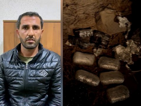 Qaçaqmalçılıqla narkotik gətirən “TIR” sürücüsü saxlanıldı - VİDEO