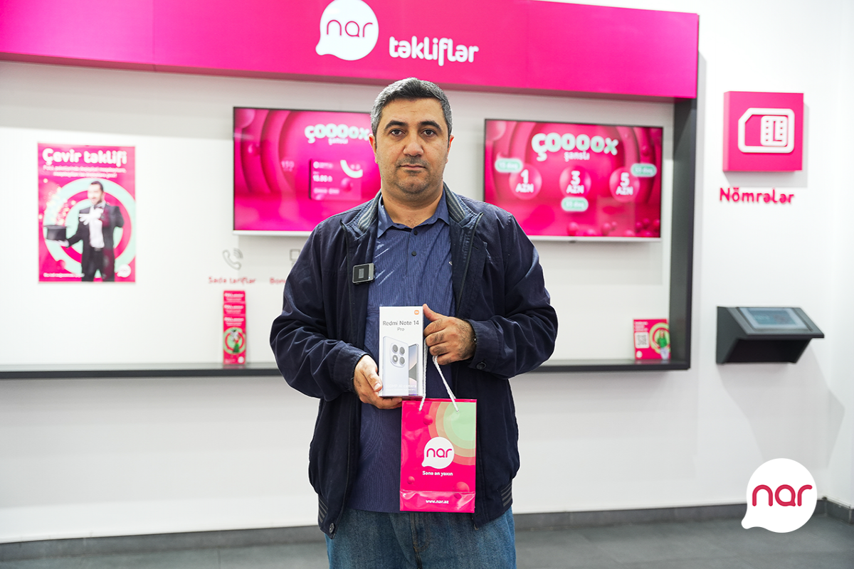 “Nar” “Çoox Şanslı” lotereyasının ilk qaliblərini elan etdi