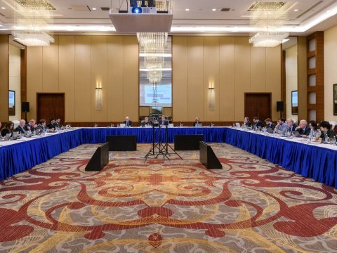 Bakıda Beynəlxalq Nəqliyyat Forumunun (ITF) iclasları keçirilir - FOTOLAR