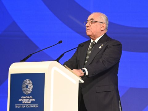 Əli Əsədov Tbilisi İpək Yolu Forumunun açılışında - FOTO