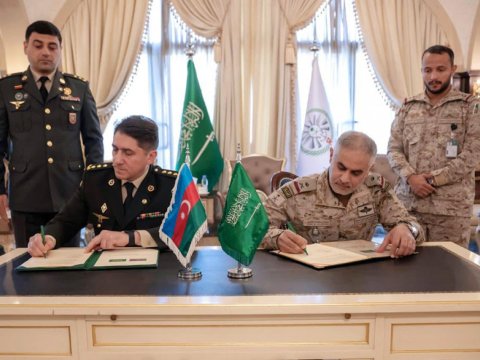 Hərbçilərimiz Səudiyyə Ərəbistanda səfərdədilər - FOTOLAR