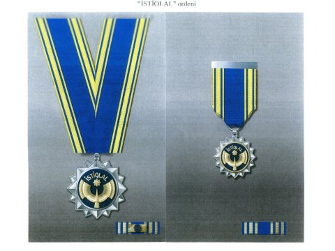 “İstiqlal” ordeni kimlərə verilir? - SİYAHI