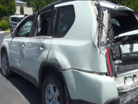 Cəlilabadda maşın aşdı - 5 nəfər xəsarət aldı