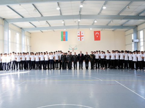 Üç ölkənin hərbi təhsil üzrə əməkdaşlığı müzakirə olundu - FOTO