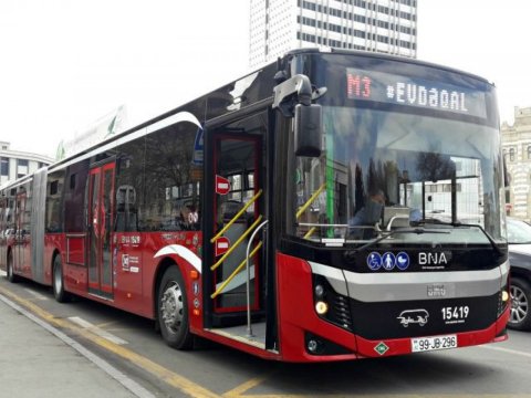 Bu yollarda avtobus zolağı yaradıldı