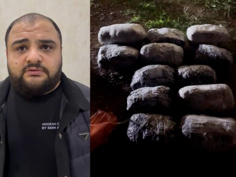 Sabunçuda 11 kq narkotik aşkarlandı - VİDEO
