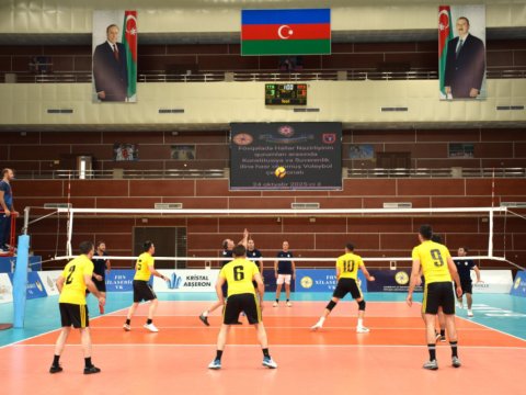 FHN-in qurumları arasında voleybol çempionatı keçirilib - FOTO