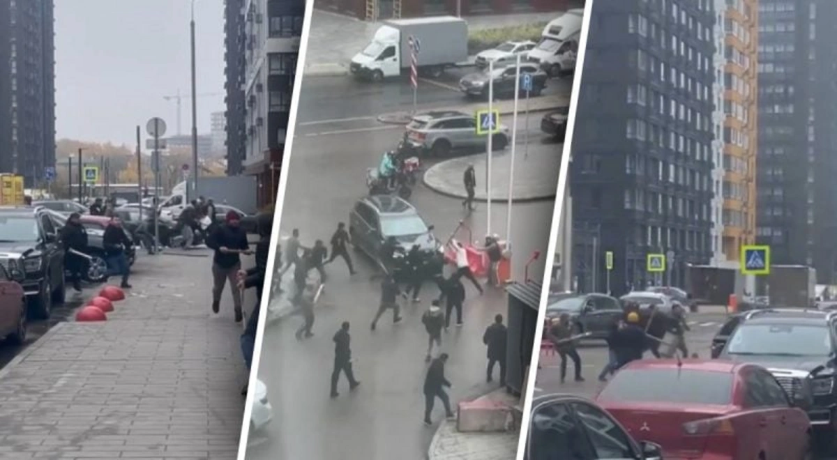 Rusya'da göçmenler arasında KİTLESEL KAVGA