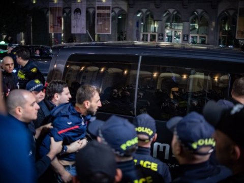 Tbilisidə son üç gündə 60 etirazçı saxlanıldı