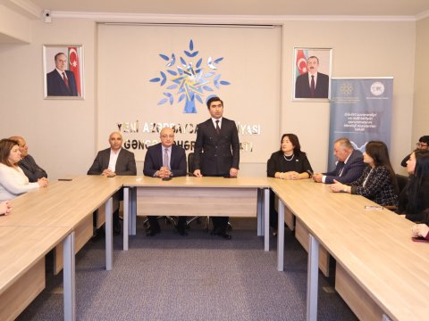 Gəncədə “Dövlət suverenliyi və milli birliyin qorunmasının ideoloji əsaslar” adlı tədbir - FOTO