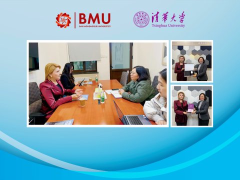 BMU ilə Tsinxua Universiteti arasında əməkdaşlıq istiqamətləri müəyyənləşdi
