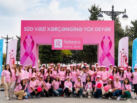 Süd vəzi xərçənginə birlikdə YOX deyək!” - FOTOLAR