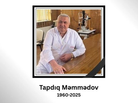 Gəncədə həkim vəfat etdi