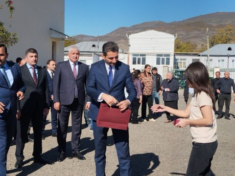Xocalının Təzəbinə və Ballıca kəndlərinə növbəti köç oldu - FOTOLAR