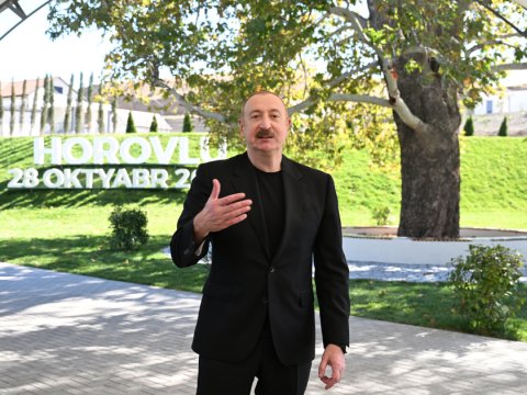 Bugünkü reallıq ədalətin təntənəsidir - Prezident