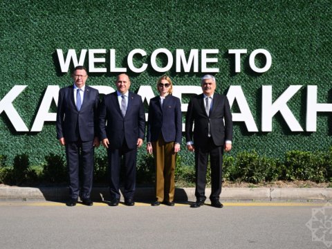 Belarus Baş nazirin müavini Füzuliyə getdi - FOTO