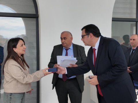 Xıdırlıya köçən 91 ailəyə mənzillərin açarları təqdim olundu - FOTO