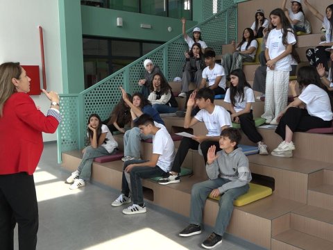 “Türk törəsi” layihəsi şagirdlərin böyük marağına səbəb olub - FOTO