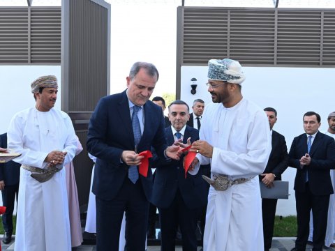 Azərbaycanın Omandakı səfirliyi açıldı - FOTO