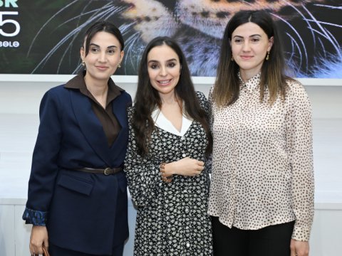 Leyla Əliyeva “Hirkan” filminin təqdimatında - FOTO