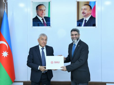 BMU ilə Pakistan universiteti arasında əməkdaşlıq istiqamətləri müzakirə olundu