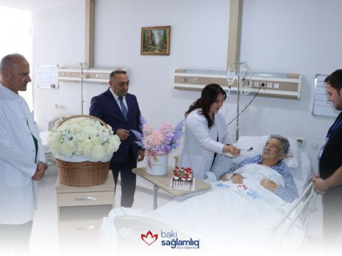 Məşhur dirijor Bakı Sağlamlıq Mərkəzində əməliyyat olundu - FOTO